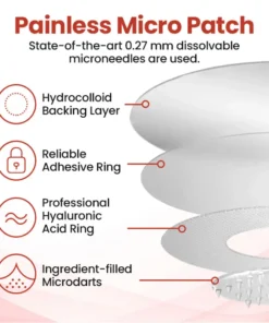 QIAWI™ TagDrop Painless Micro Patch