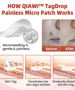 QIAWI™ TagDrop Painless Micro Patch