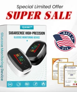 QIAWI™ SugarSense High-Precision Glucose Monitoring Device