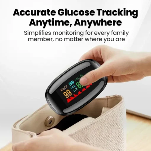 QIAWI™ SugarSense High-Precision Glucose Monitoring Device