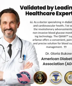 QIAWI™ SugarSense High-Precision Glucose Monitoring Device