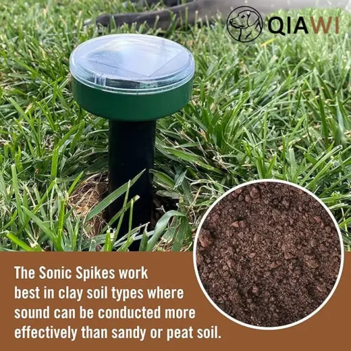 QIAWI™Solar Mole Repeller