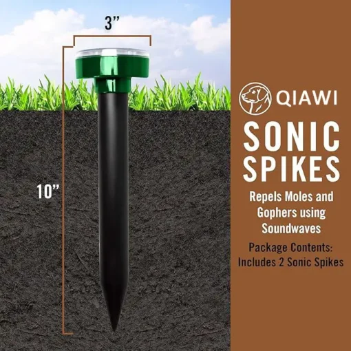 QIAWI™Solar Mole Repeller