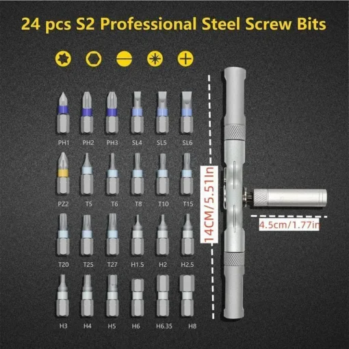 QIAWI™-Multifunctional Toolbox - 24in1/40in1/40in1-2