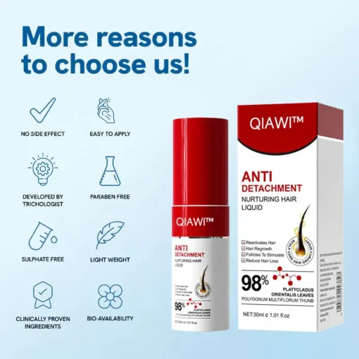 QIAWI™ Conditioning Spray – Grow Thicker, Stronger Hair & Beard Fast!