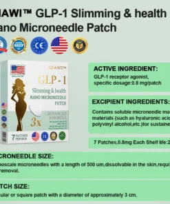QIAWI™ NIDDK-Tirzepatide Slimming & health NANO MICRONEEDLE PATCH