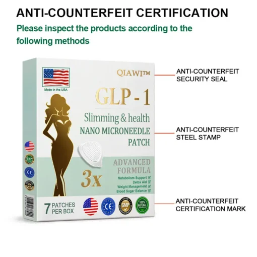 QIAWI™ NIDDK-Tirzepatide Slimming & health NANO MICRONEEDLE PATCH