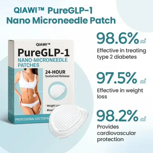 QIAWI™ PureGLP-1 Nano Microneedle Patch