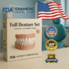 QIAWI™ Advanced Customized Full Denture Set