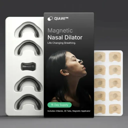 QIAWI™ Intake Breathing Magnetic Nasal Strip Starter Kit