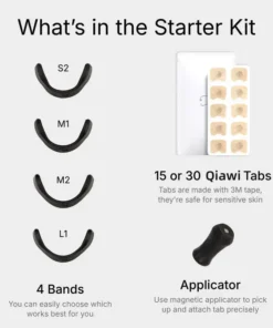 QIAWI™ Intake Breathing Magnetic Nasal Strip Starter Kit