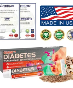 QIAWI™ Natural Products, Diabetes Wound Strong Treatment Cream