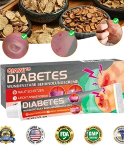 QIAWI™ Natural Products, Diabetes Wound Strong Treatment Cream