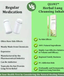 QIAWI™Mullein Relaxation Stick – Soothes Lungs, Detoxifies, Freshens Breath