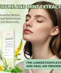 QIAWI™Mullein Relaxation Stick – Soothes Lungs, Detoxifies, Freshens Breath