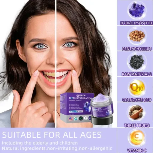 QIAWI™TeethRestoration Mineral Powder