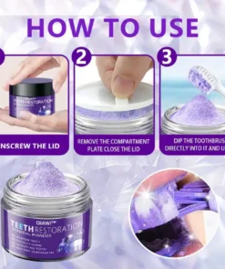 QIAWI™TeethRestoration Mineral Powder