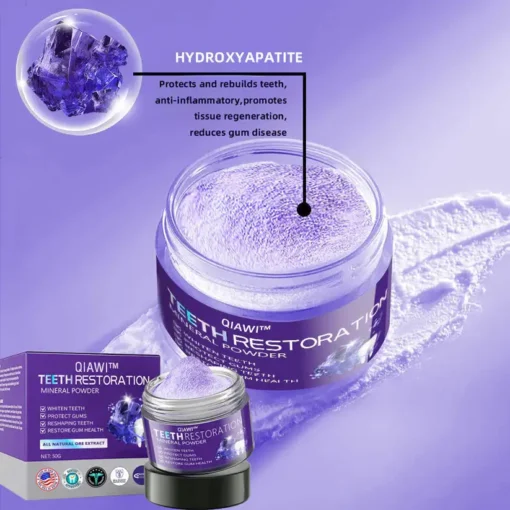 QIAWI™TeethRestoration Mineral Powder