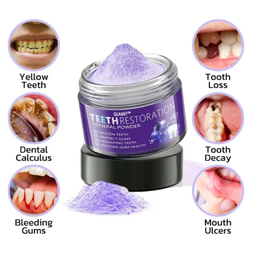 QIAWI™TeethRestoration Mineral Powder
