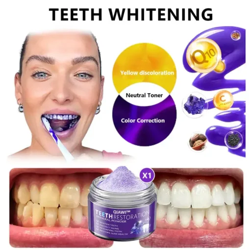 QIAWI™TeethRestoration Mineral Powder