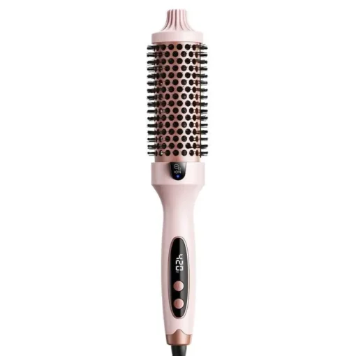 QIAWI™ Fast Heating Ionic Curling Iron Brush 1.5 Inch