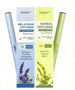 QIAWI™ Mullein Relaxation Stick – Soothes Lungs, Detoxifies, Freshens Breath
