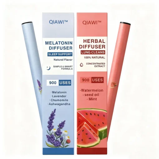 QIAWI™ Mullein Relaxation Stick – Soothes Lungs, Detoxifies, Freshens Breath