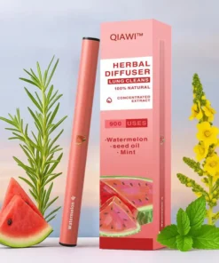 QIAWI™ Mullein Relaxation Stick – Soothes Lungs, Detoxifies, Freshens Breath