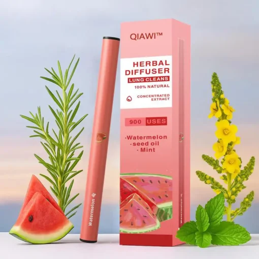 QIAWI™ Mullein Relaxation Stick – Soothes Lungs, Detoxifies, Freshens Breath