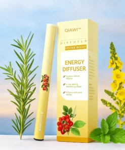 QIAWI™ Mullein Relaxation Stick – Soothes Lungs, Detoxifies, Freshens Breath