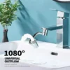 QIAWI™ 1080° Rotating Robotic Arm Universal Faucet Filter