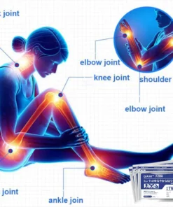 QIAWI™ Back Pain Patch Natural Pain Relief Patches for Knee Neck Shoulder and Joint Pain Muscle Soreness Arthritis Relief