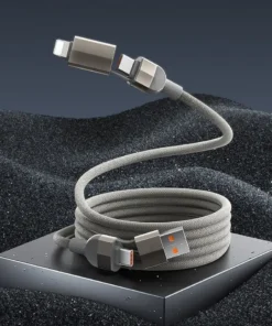 QIAWI™ Magnetic Anti-Tangle Charging Cable