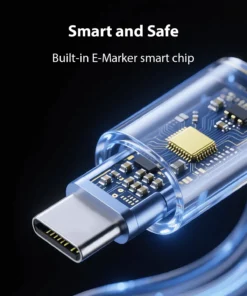 QIAWI™ Magnetic Anti-Tangle Charging Cable