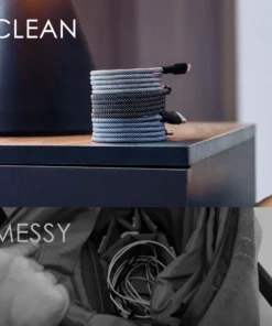 QIAWI™ Magnetic Anti-Tangle Charging Cable