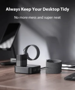 QIAWI™ Magnetic Anti-Tangle Charging Cable