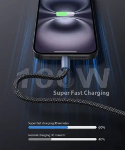 QIAWI™ Magnetic Anti-Tangle Charging Cable
