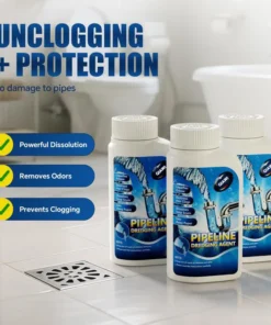 QIAWI Powerful Pipe Dredging Agent for Kitchen and Toilet Pipelines