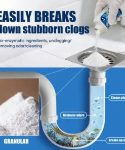 QIAWI Powerful Pipe Dredging Agent for Kitchen and Toilet Pipelines