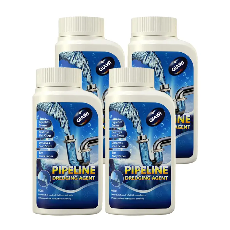 QIAWI Powerful Pipe Dredging Agent for Kitchen and Toilet Pipelines