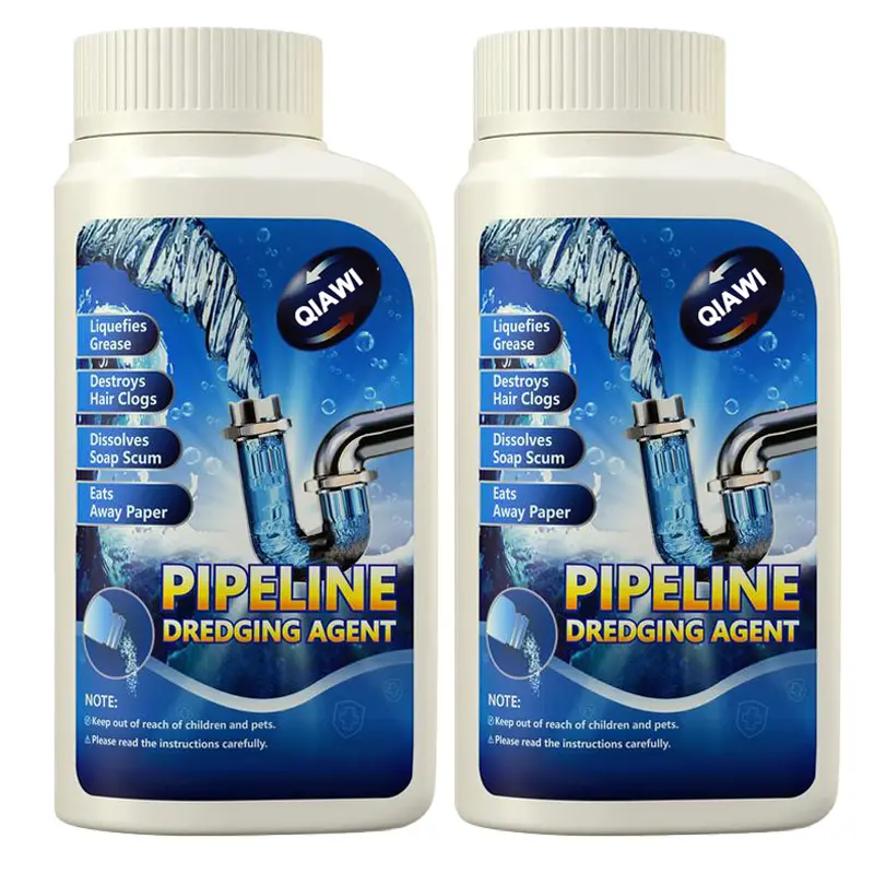 QIAWI Powerful Pipe Dredging Agent for Kitchen and Toilet Pipelines