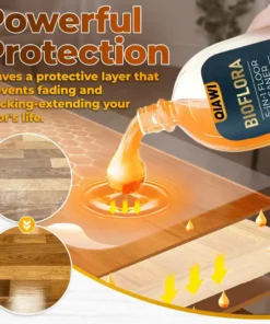 QIAWI 5-in-1 Floor Cleaner - Fast-Drying, Antibacterial, and Eco-Friendly Solution