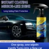 QIAWI Car Nano quick-coat restore-Coating Spray-Advanced Automobile Quick-acting Coating Agent With Dust -Proof and Glazing Effects -Long Lasting Car Showroom gloss that LASTS 350ml