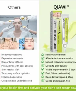 QIAWI® Advanced Peptide Botulinum-Style + Vita-A Retinol Lifting Renewal Cream