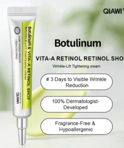 QIAWI™ Botulinum Vita-A Retinol Shot Wrinkle-Lift Tightening cream
