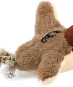 QIAWI™ Interactive ChirpingBird Cat Toy (Realistic Flapping Sound)