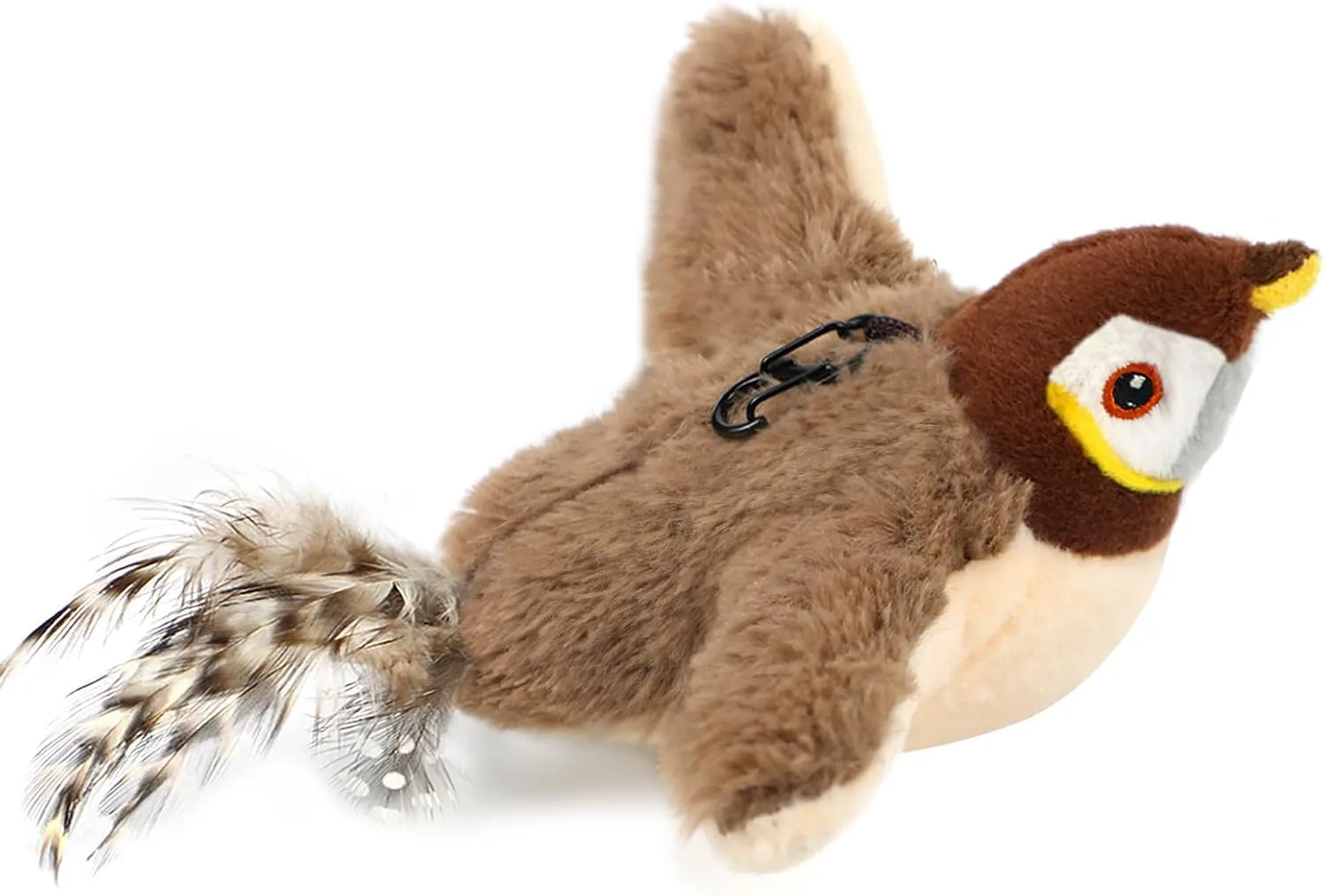 QIAWI™ Interactive ChirpingBird Cat Toy (Realistic Flapping Sound)