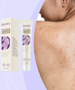 QIAWI 2 All-Over Soothing Gel – Fast Relief for Face & Body, with Tea Tree & Cica for Irritation, Razor Bumps & Dryness, Skin Repair