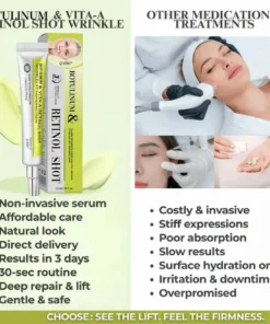 QIAWI® Advanced Peptide Botulinum-Style Vita-A Retinol Lifting Renewal Cream Today Only 70 OFF