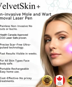 QIAWI™ All-in-One CO₂ Laser Eraser Pen Removes Moles, Warts, Skin Flaws Pigmentation